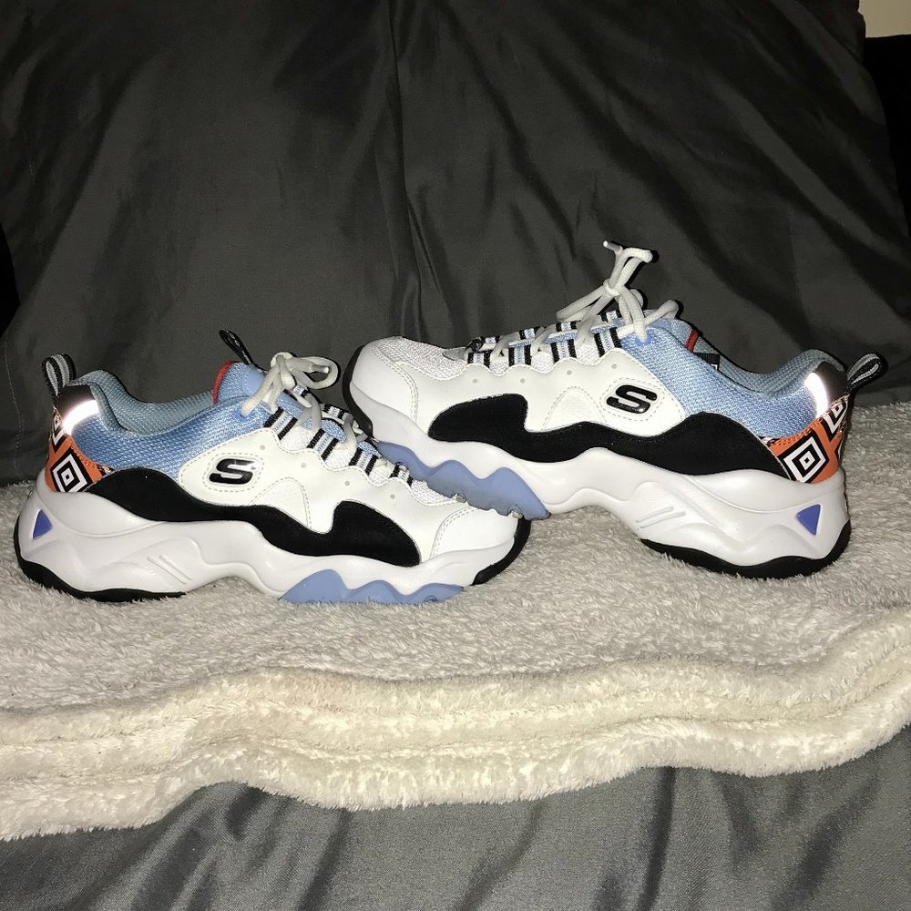 Skechers X One Piece - D'Lites 3.0 ( Blue ) ( W )